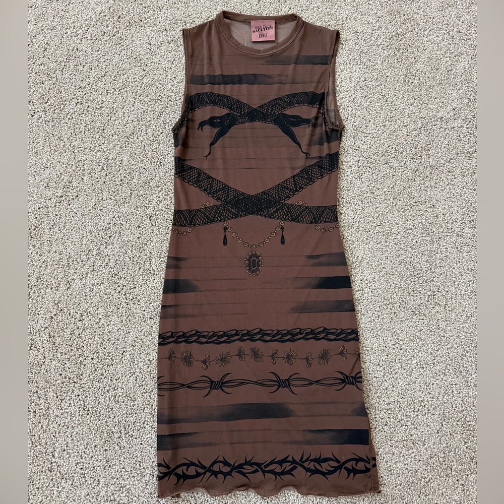 Jean Paul Gaultier X KNWLS Mini Dress